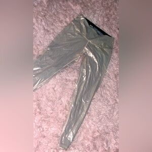 Cute Silver Chrome joggers.
